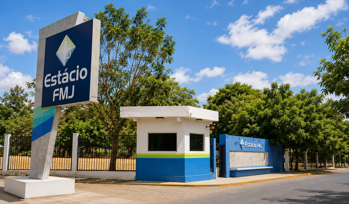Entrada da Faculdade de Medicina Estácio FMJ